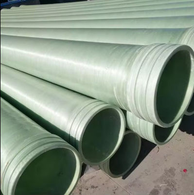 quality  High Pressure Fiberglass Reinforced Plastics Mortar FRP Pipe Round Customized Underground Sand Pipe factory