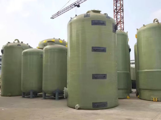 quality  Multiple Mediums Large FRP Grp Storage Tank Water Acid/Alkali Vertical Horizontal Or Special Shapes factory