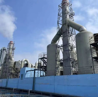 quality  Acid Fume Mist Scrubber Waste Gas Acid Mist Purification Tower FRP GRP Low Maintenance factory