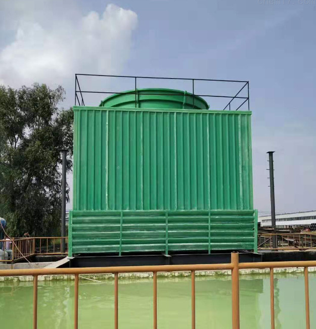 Outdoor Industrial Water FRP Cooling Tower Square / Round GRP ...