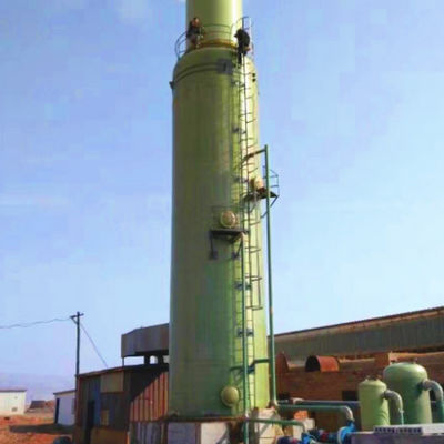 Customizable Height Flue Gas Desulfurizing Tower Up To 1.6 MPa Pressure Resistance For Environmental Protection