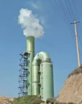 Frp Spry Desulfurization Tower Corrosion Resistance＆Long Life Off Gas Purification Treatment FRP GRP