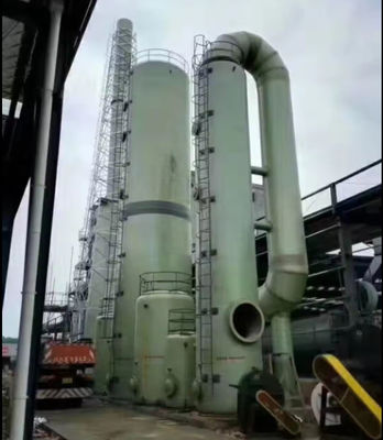 Quality Frp Spray Acid Mist Absorption Tower Corrosion Resistance Grp Acid Mist Purification Set Tower FRP Factory Price