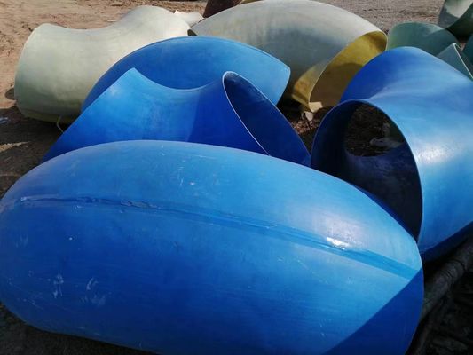 Frp Grp Pipe Fittings Flange Blind Grp Elbow Bend Grp Tee 3 Way 4 Way Joint Cross Reducer