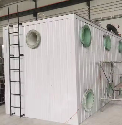 Environmental Protection Integrated FRP Biological Deodorization Box Fiberglass Deodorization Box Waste Treatment