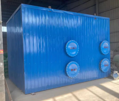 Environmental Protection Integrated FRP Biological Deodorization Box Fiberglass Deodorization Box Waste Treatment
