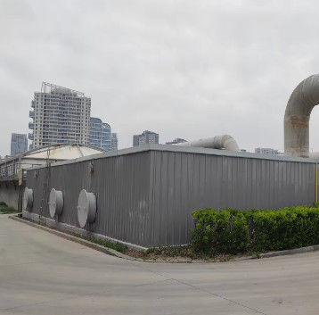 High Treatment Efficiency Odor Waste Gas FRP Biological Deodorization Equipment Frp  Biological Deodorization  box