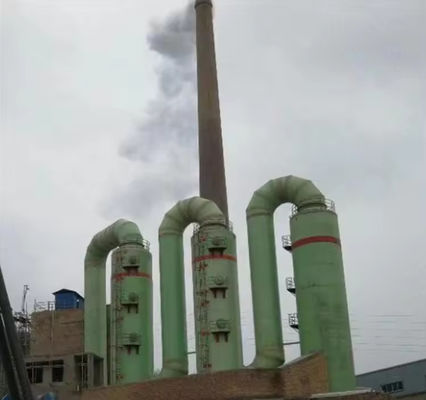 FRP Power Plant Flue Gas Desulfurization Tower exausted waste  Gas Scrubber Tower purification tower frp high efficiency