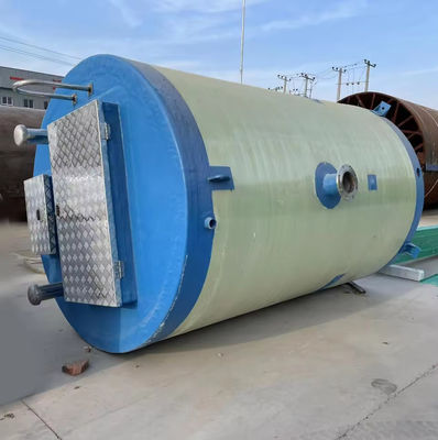 High head Frp Integrated Lifting Pumping Station Rainwater Collection Frp prifabricated Buried Sewage Pumping Station
