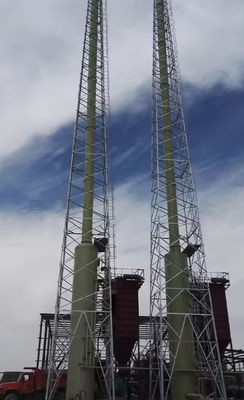 Wear Resistant And Temperature Resistant FGD FRP Pipe Frp Chimney Customized Size