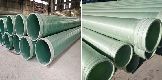 High Pressure Fiberglass Reinforced Plastic Pipe Frp GRP Plastics Mortar Pipes