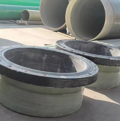 GRP RTRP FRP Pipe Fittings Accessories Elbow Tee Flange Reducer -40°F to 100°F Temperature Range