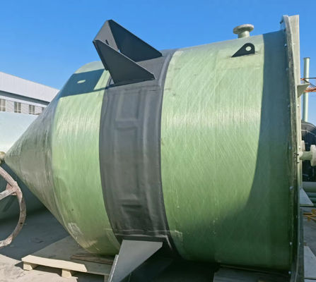 Pressure Storage Fiberglass Water Tanks Vertical FRP Tanks Frp Vessel
