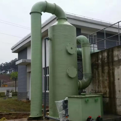 Low  maintenance FRP acid mist  Absorption tower Fiberglass purification tower GRP HCL hydrochloric acid tower