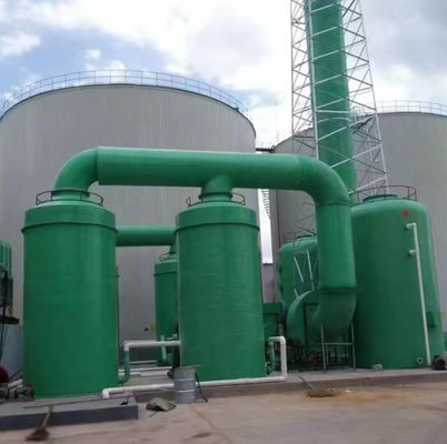 High FRP Desulfurization Tower Frp Tower / Ammonia Scrubbing / Gas Scrubber