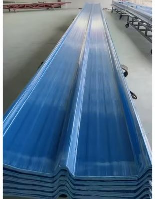 Class A Smooth Rain FRP Cover Plate Fiberglass Sewage Tank Cover Corrugate Roof Tile