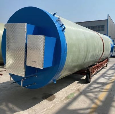 FRP Prefabricated Integrated Submersible Pump Station Sewage Treatment Intelligent