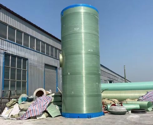 Intelligent  FRP GRP  pumping station Buried pumping station Integrated pumping station