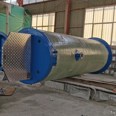 Intelligent  FRP GRP  pumping station Buried pumping station Integrated pumping station