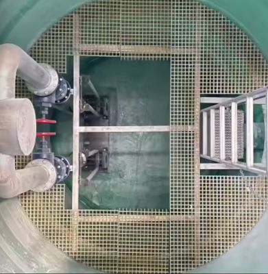 Buried Rainwater Diversion Equipment Domestic Sewage Pumping Station FRP Sewage Lifting Pump Station