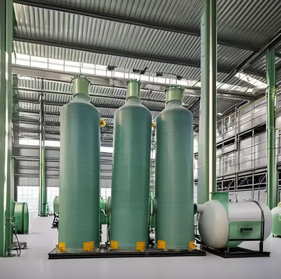 High Strength FRP Purification Absorption Tower For Acid Alkali Mist