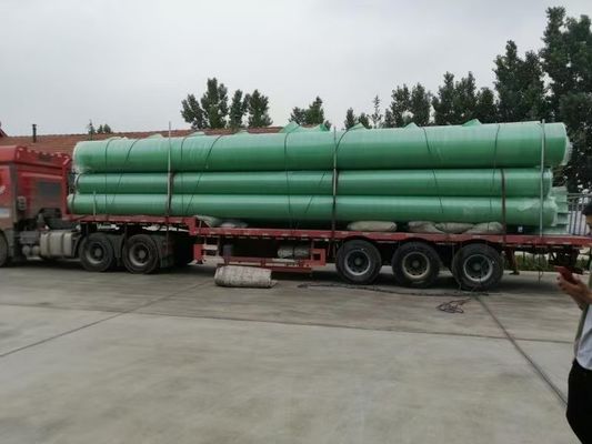 Customized Colors Smooth FRP Glass Fiber Reinforced Plastic Pipe